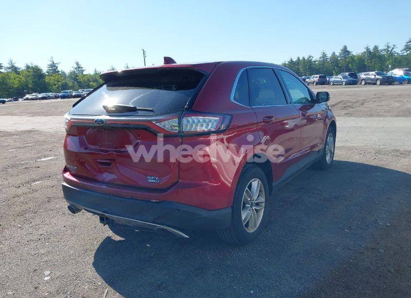 Photo 4 of 2015 Ford Edge SEL (VIN 2FMTK4J94FBB70327)