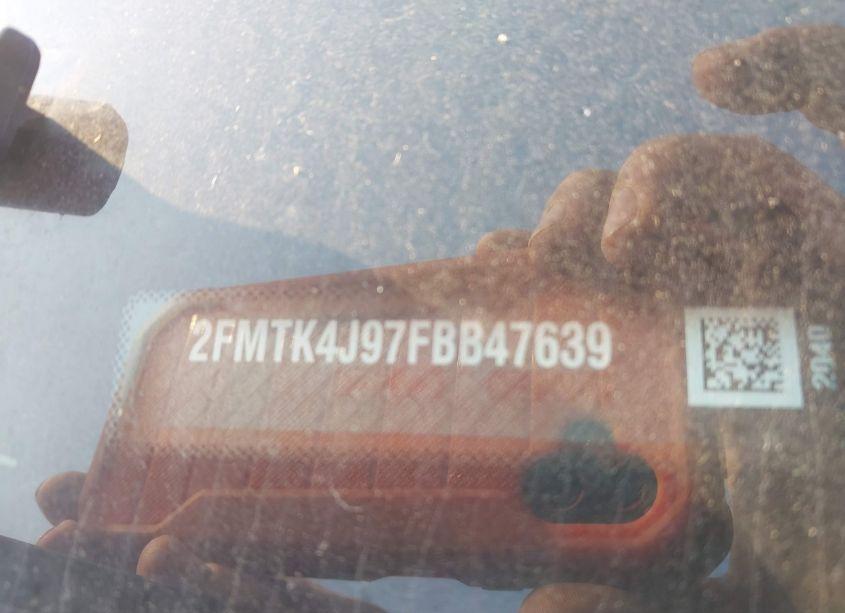 Photo 9 of 2015 Ford Edge SEL (VIN 2FMTK4J97FBB47639)