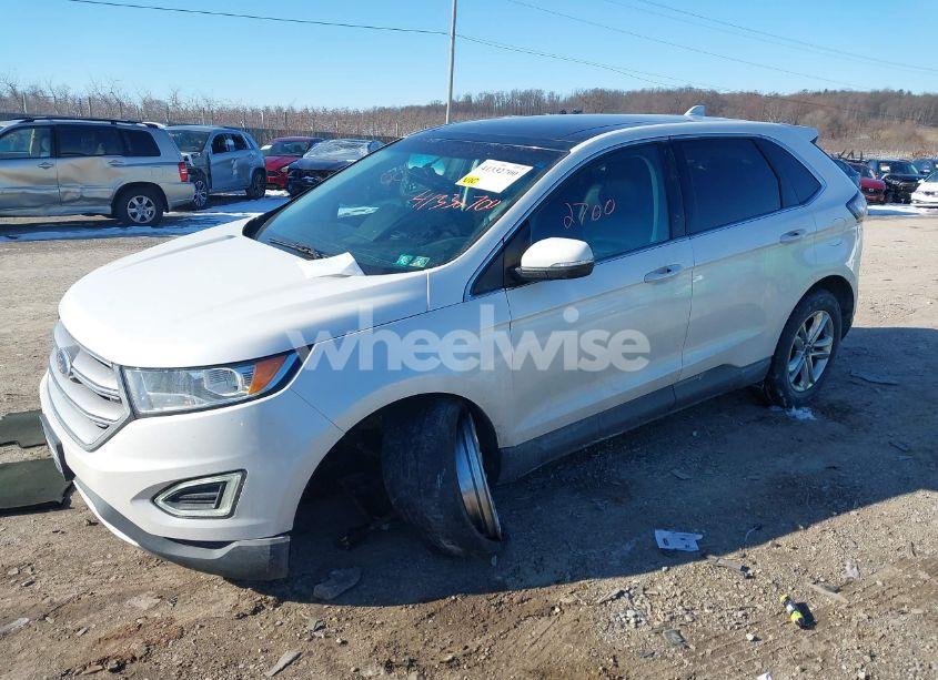 Photo 2 of 2015 Ford Edge SEL (VIN 2FMTK4J99FBC15620)
