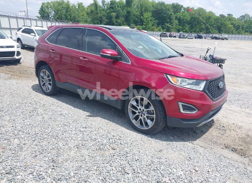 2015 Ford Edge TITANIUM (VIN 2FMTK4K80FBB11233) main photo