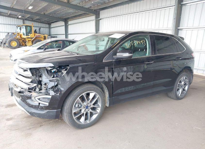 Photo 2 of 2015 Ford Edge TITANIUM (VIN 2FMTK4K81FBB81002)