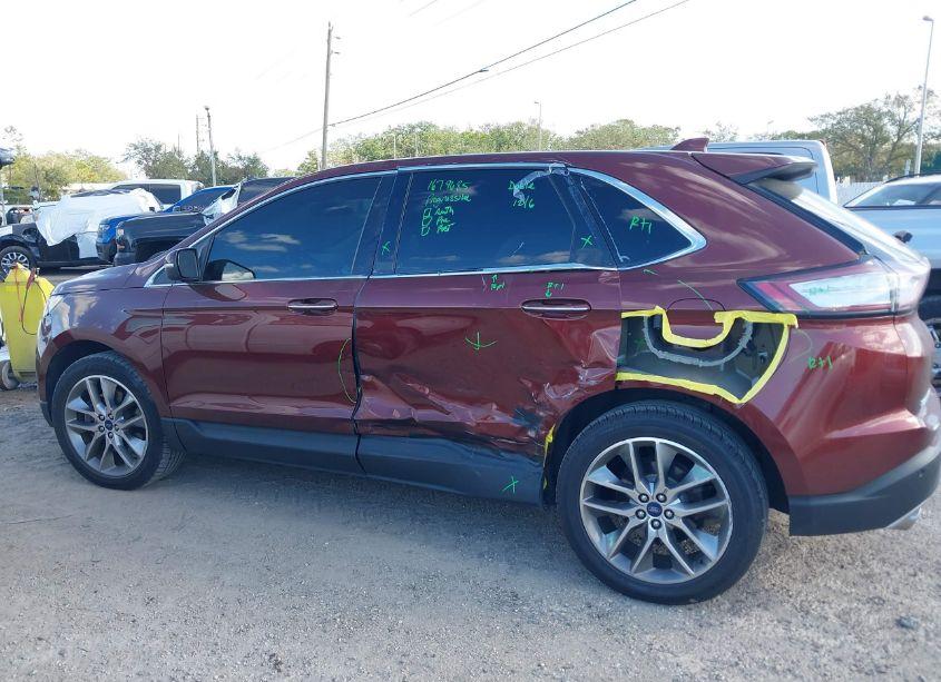Photo 14 of 2015 Ford Edge TITANIUM (VIN 2FMTK4K81FBC26679)