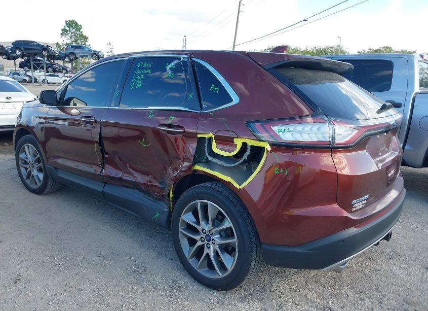 Photo 3 of 2015 Ford Edge TITANIUM (VIN 2FMTK4K81FBC26679)