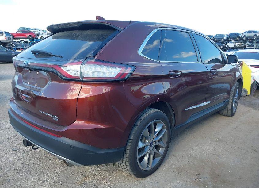Photo 4 of 2015 Ford Edge TITANIUM (VIN 2FMTK4K81FBC26679)