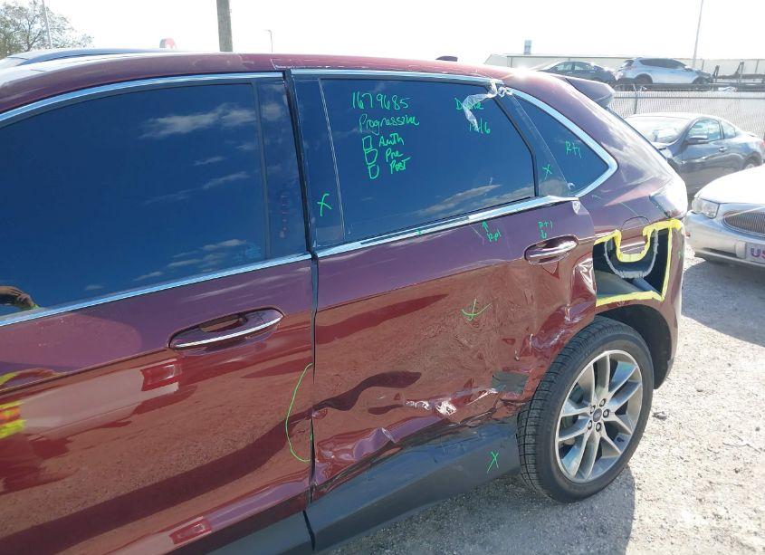 Photo 6 of 2015 Ford Edge TITANIUM (VIN 2FMTK4K81FBC26679)