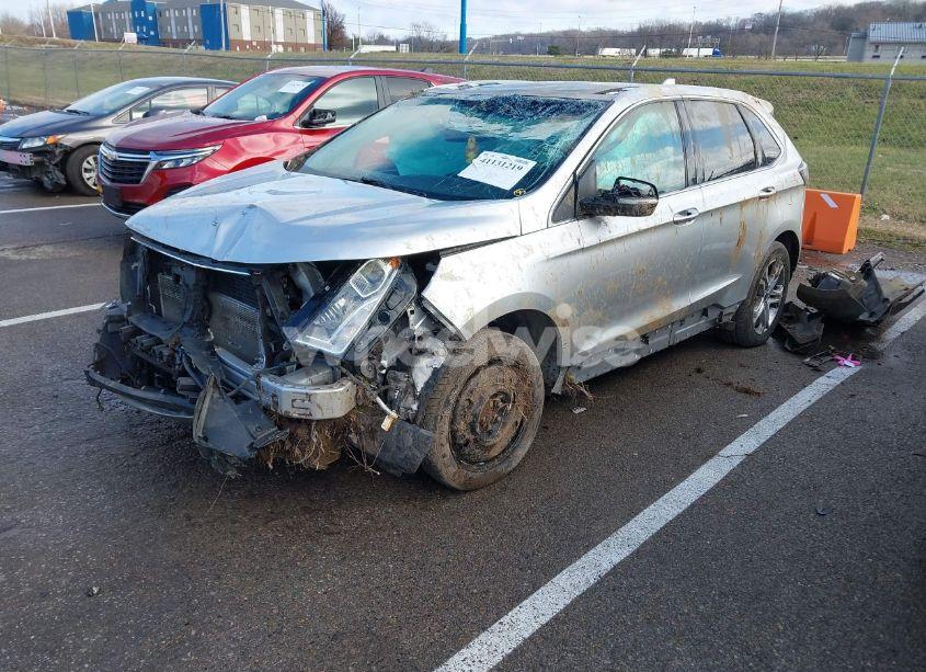 Photo 2 of 2015 Ford Edge TITANIUM (VIN 2FMTK4K83FBB09539)