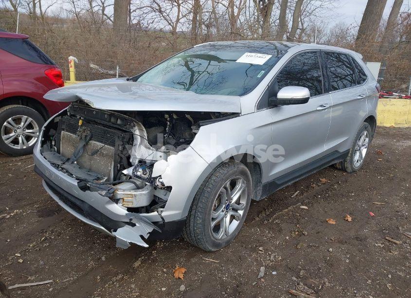 Photo 2 of 2015 Ford Edge TITANIUM (VIN 2FMTK4K83FBB28589)