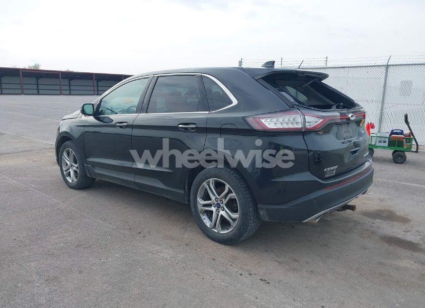 Photo 3 of 2015 Ford Edge TITANIUM (VIN 2FMTK4K84FBB00946)