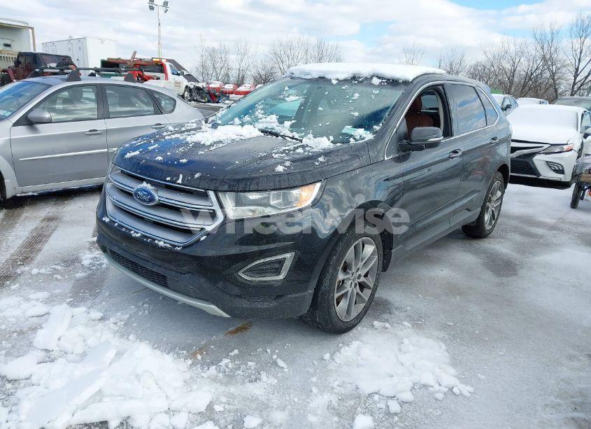 Photo 2 of 2015 Ford Edge TITANIUM (VIN 2FMTK4K85FBC08671)