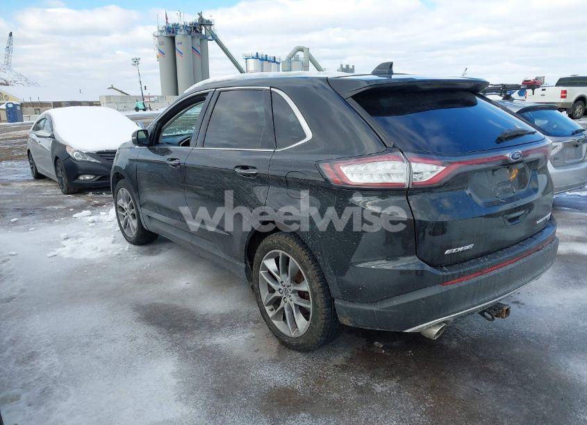 Photo 3 of 2015 Ford Edge TITANIUM (VIN 2FMTK4K85FBC08671)