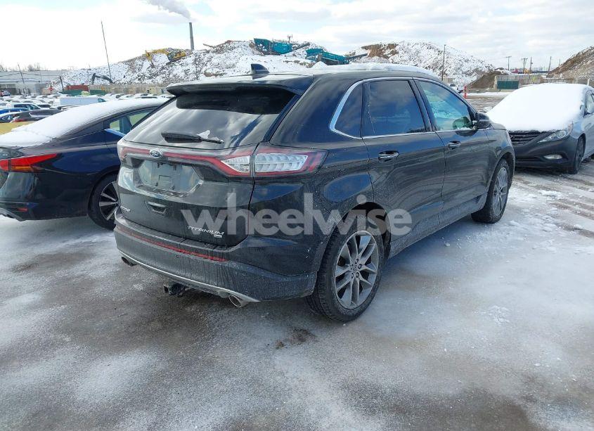 Photo 4 of 2015 Ford Edge TITANIUM (VIN 2FMTK4K85FBC08671)