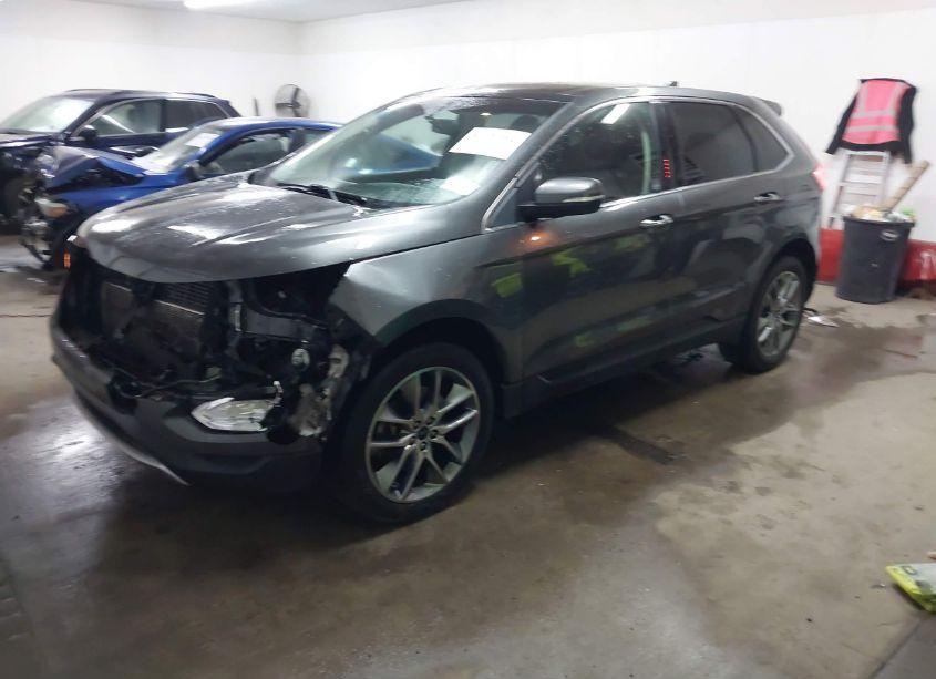 Photo 2 of 2015 Ford Edge TITANIUM (VIN 2FMTK4K85FBC38236)