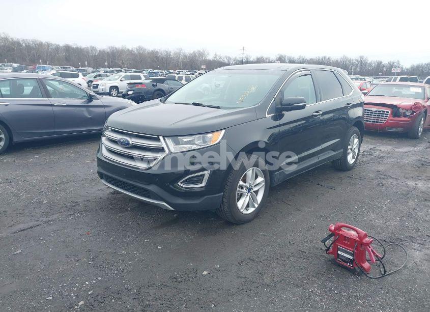 Photo 2 of 2015 Ford Edge TITANIUM (VIN 2FMTK4K87FBC09885)
