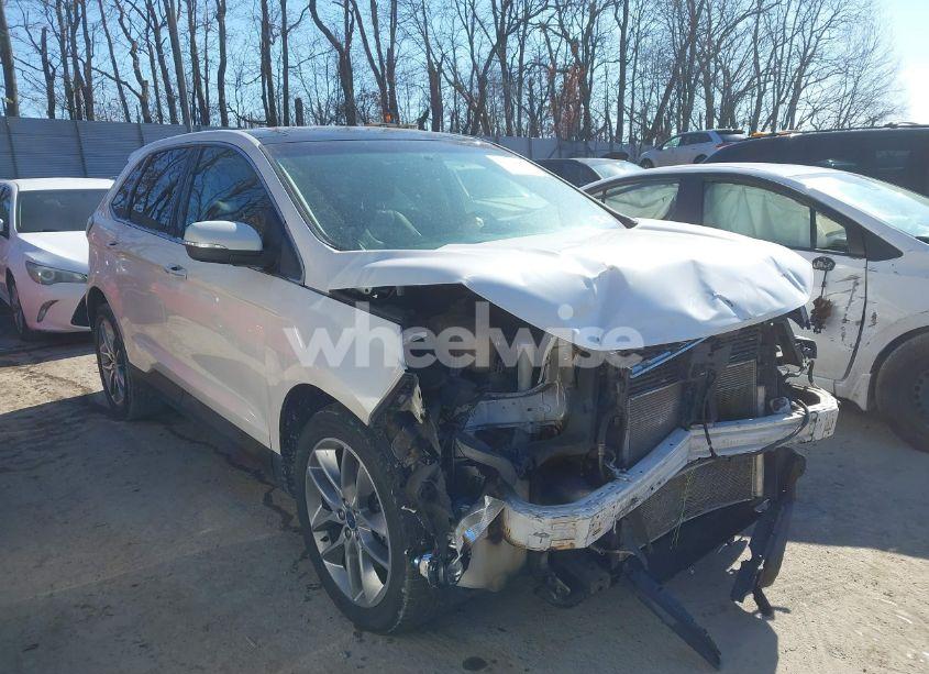 2015 Ford Edge TITANIUM (VIN 2FMTK4K89FBB95584) main photo