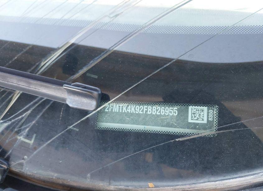 Photo 9 of 2015 Ford Edge TITANIUM (VIN 2FMTK4K92FBB26955)