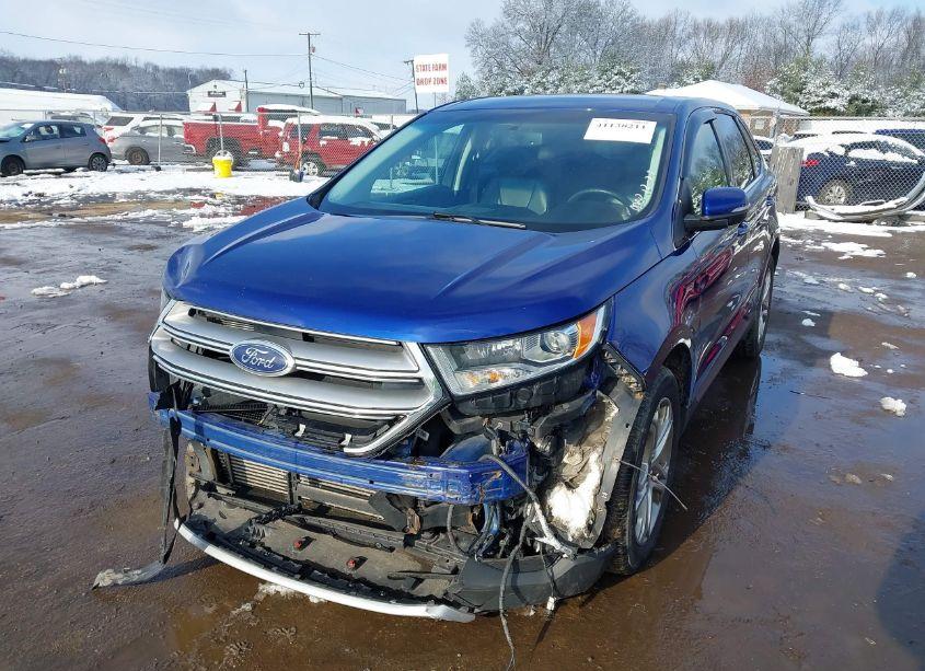 Photo 2 of 2015 Ford Edge TITANIUM (VIN 2FMTK4K93FBB52268)