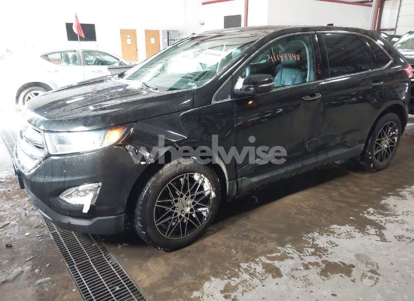 Photo 2 of 2015 Ford Edge TITANIUM (VIN 2FMTK4K95FBB30983)