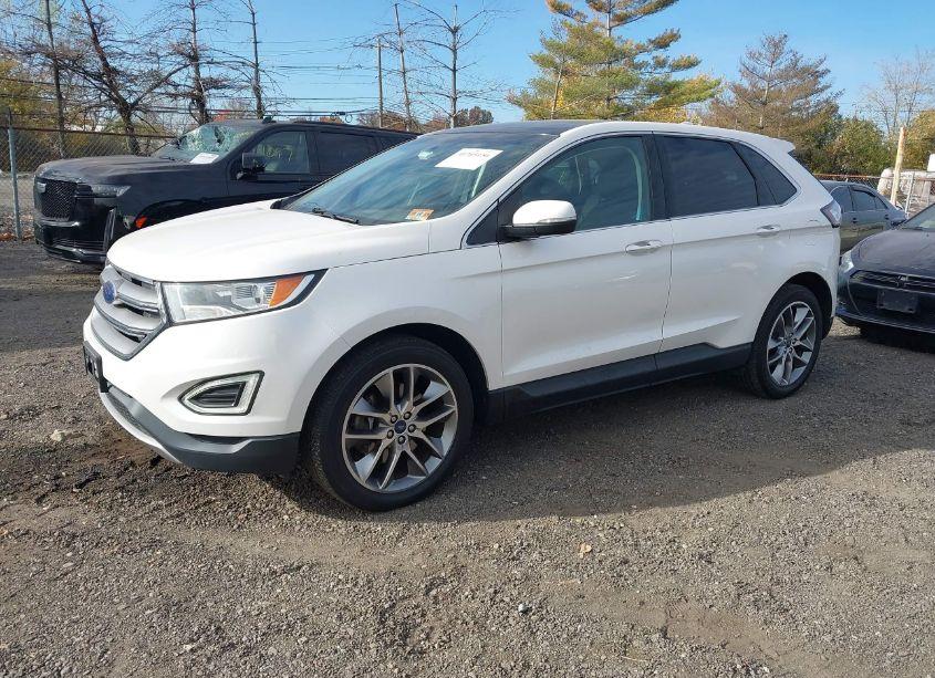 Photo 2 of 2015 Ford Edge TITANIUM (VIN 2FMTK4K95FBB69489)