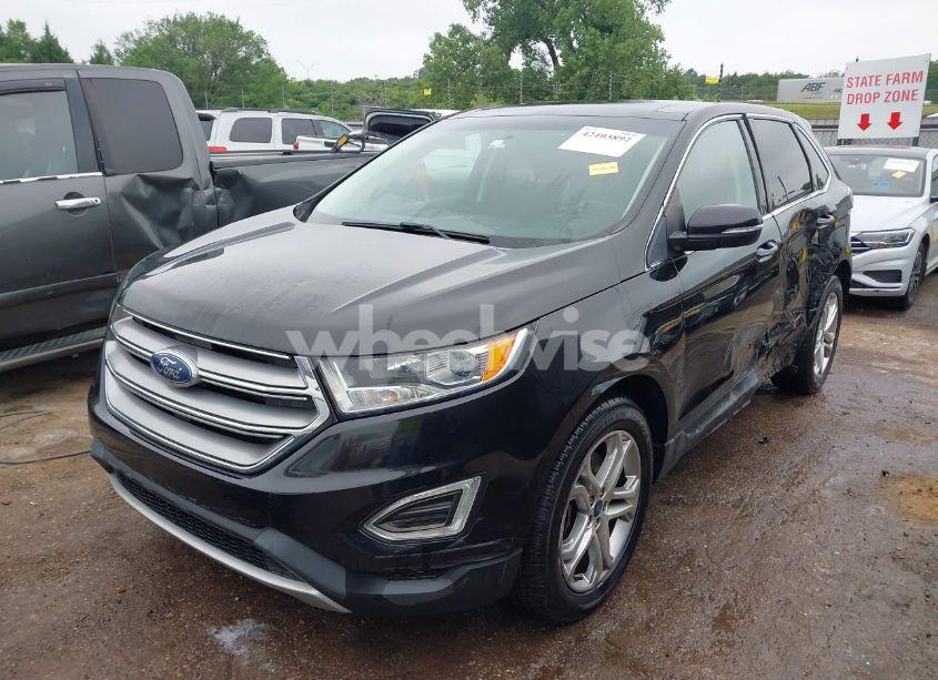 Photo 2 of 2015 Ford Edge TITANIUM (VIN 2FMTK4K96FBB24674)