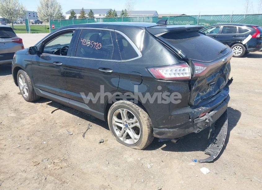 Photo 3 of 2015 Ford Edge TITANIUM (VIN 2FMTK4K96FBB47954)