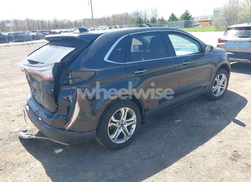 Photo 4 of 2015 Ford Edge TITANIUM (VIN 2FMTK4K96FBB47954)