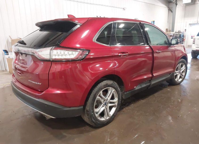 Photo 4 of 2015 Ford Edge TITANIUM (VIN 2FMTK4K96FBB48313)