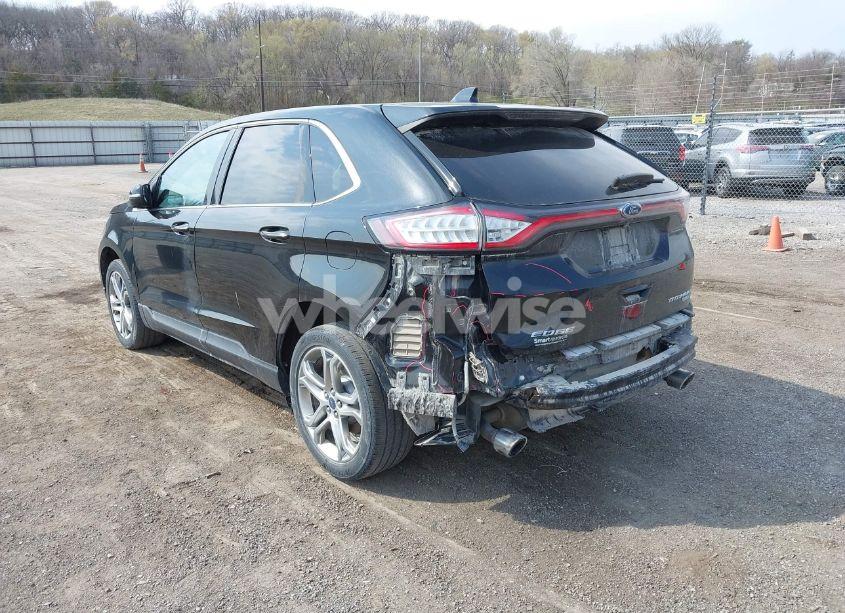 Photo 3 of 2015 Ford Edge TITANIUM (VIN 2FMTK4K99FBB21834)