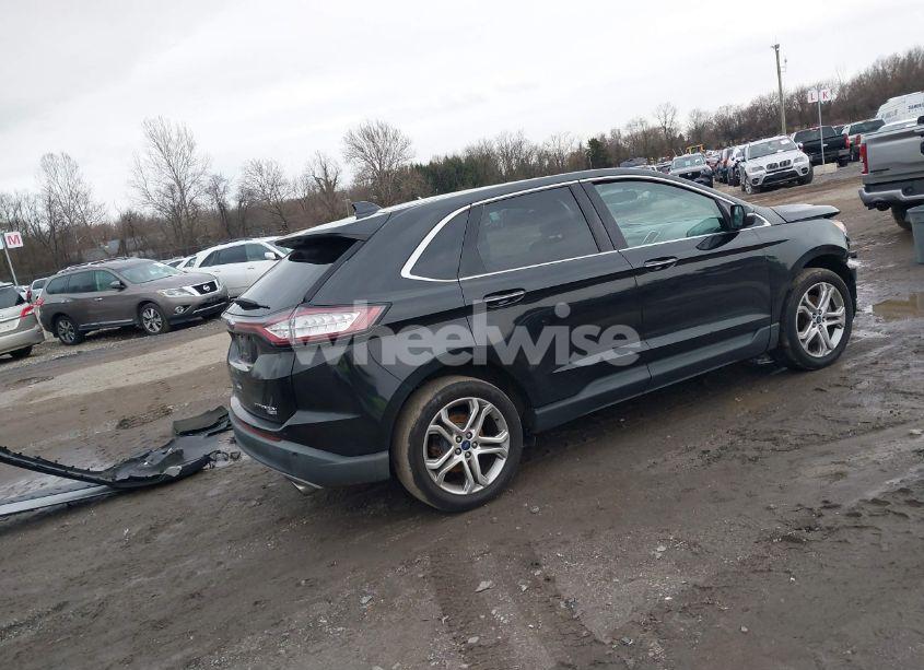 Photo 4 of 2015 Ford Edge TITANIUM (VIN 2FMTK4K9XFBB48394)