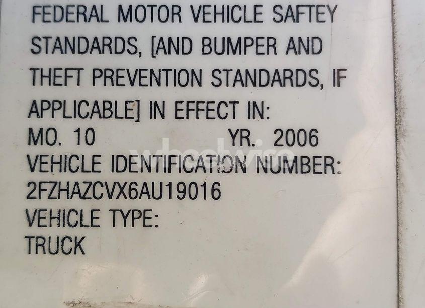 Photo 8 of 2006 Sterling Truck L 9500 (VIN 2FZHAZCVX6AU19016)
