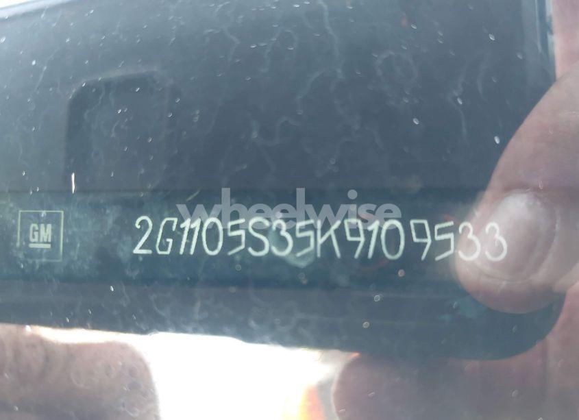 Photo 9 of 2019 Chevrolet Impala PREMIER (VIN 2G1105S35K9109533)