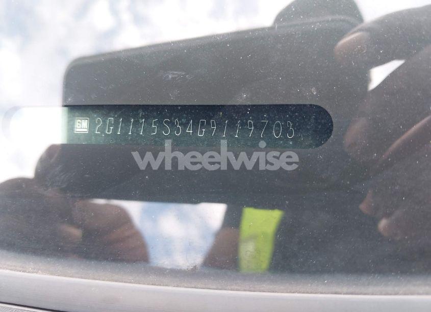 Photo 9 of 2016 Chevrolet Impala 2LT (VIN 2G1115S34G9119703)