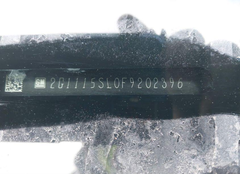 Photo 9 of 2015 Chevrolet Impala 1LT (VIN 2G1115SL0F9202396)