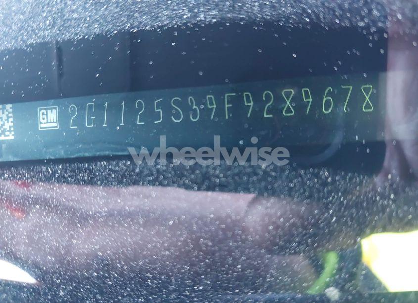 Photo 9 of 2015 Chevrolet Impala 2LT (VIN 2G1125S39F9289678)