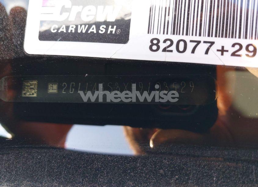 Photo 9 of 2017 Chevrolet Impala 2LZ (VIN 2G1145S3XH9103529)