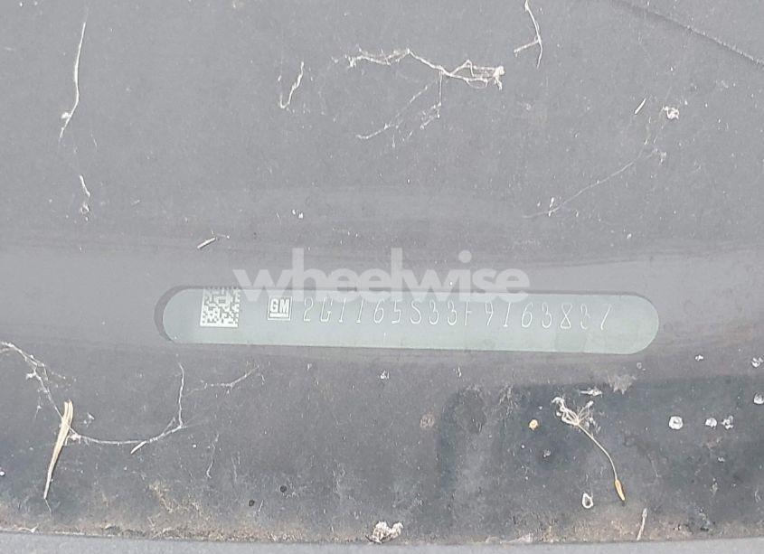 Photo 9 of 2015 Chevrolet Impala 2LZ (VIN 2G1165S33F9163837)