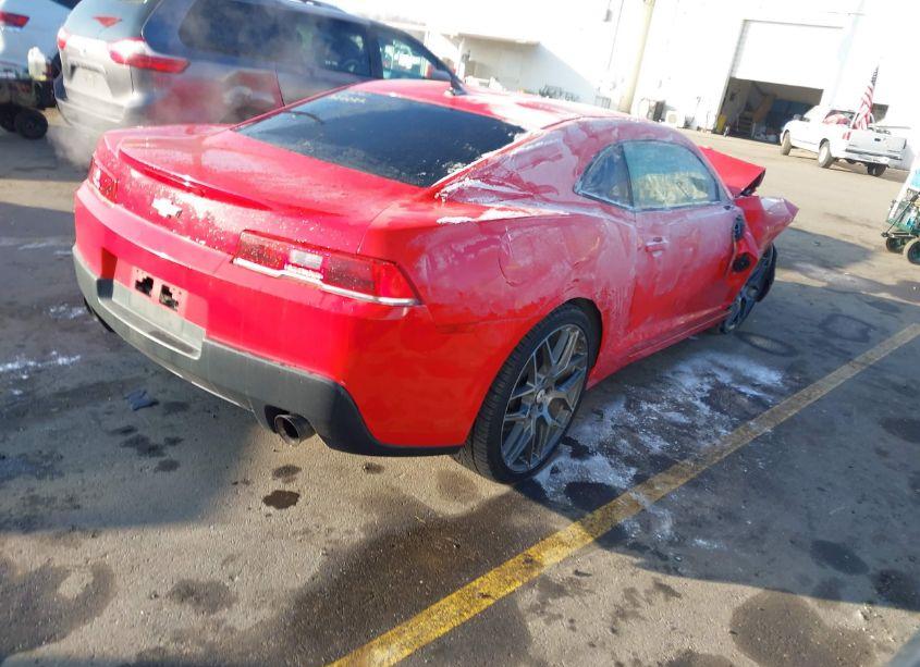 Photo 4 of 2014 Chevrolet Camaro 2LS (VIN 2G1FA1E39E9324022)