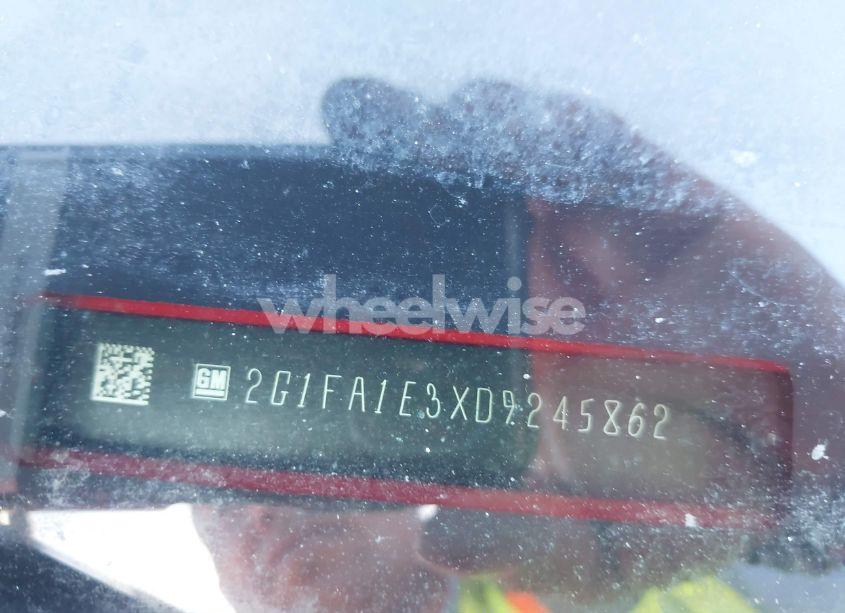 Photo 9 of 2013 Chevrolet Camaro 2LS (VIN 2G1FA1E3XD9245862)