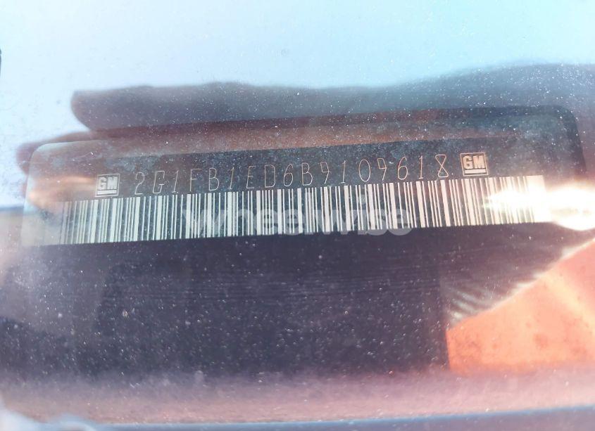 Photo 9 of 2011 Chevrolet Camaro 1LT (VIN 2G1FB1ED6B9109618)