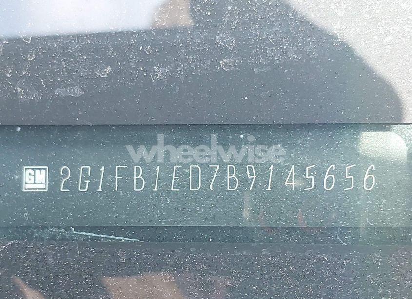 Photo 9 of 2011 Chevrolet Camaro 1LT (VIN 2G1FB1ED7B9145656)