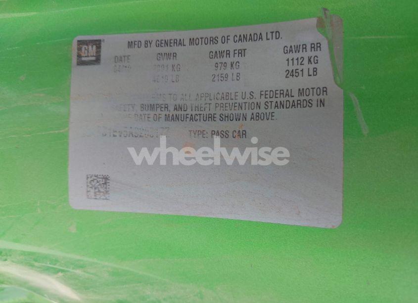 Photo 9 of 2010 Chevrolet Camaro 1LT (VIN 2G1FB1EV5A9208177)