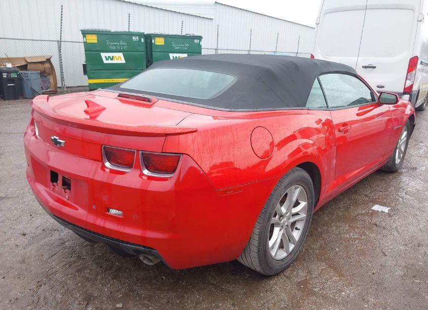 Photo 4 of 2013 Chevrolet Camaro 1LT (VIN 2G1FB3D35D9245620)