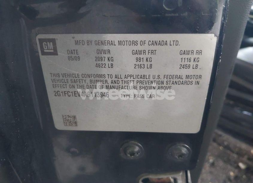 Photo 9 of 2010 Chevrolet Camaro 2LT (VIN 2G1FC1EV4A9113946)