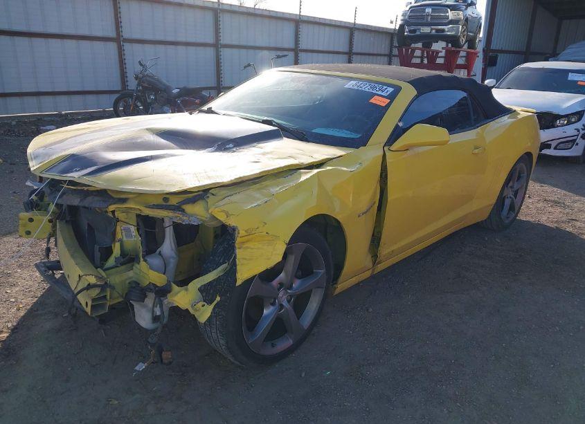 Photo 2 of 2014 Chevrolet Camaro 2LT (VIN 2G1FC3D31E9172079)