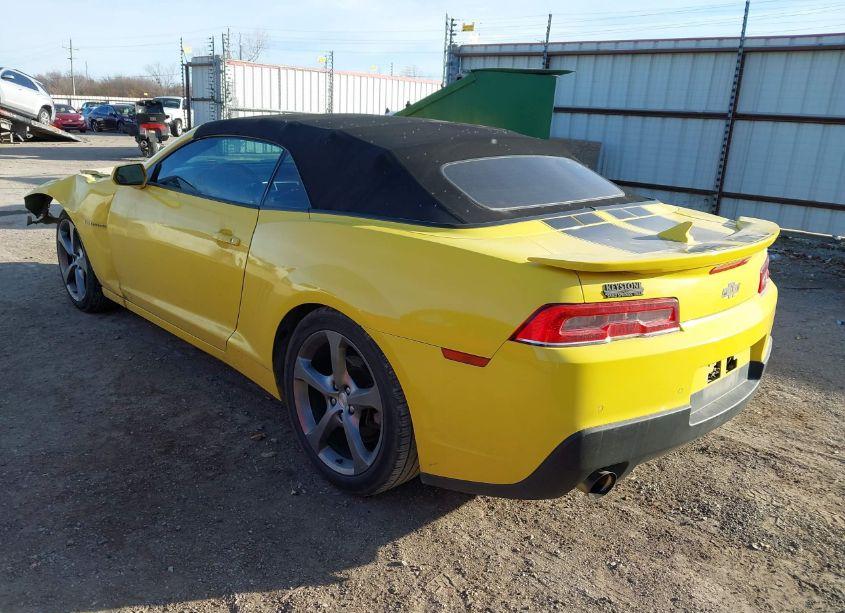 Photo 3 of 2014 Chevrolet Camaro 2LT (VIN 2G1FC3D31E9172079)