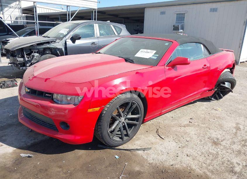 Photo 2 of 2014 Chevrolet Camaro 2LT (VIN 2G1FC3D33E9285256)