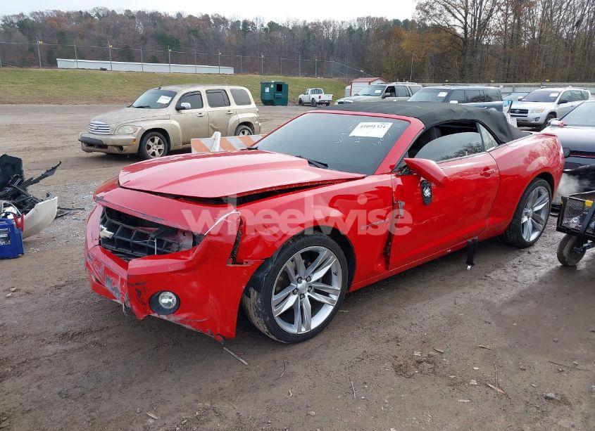 Photo 2 of 2012 Chevrolet Camaro 2LT (VIN 2G1FC3D38C9105699)