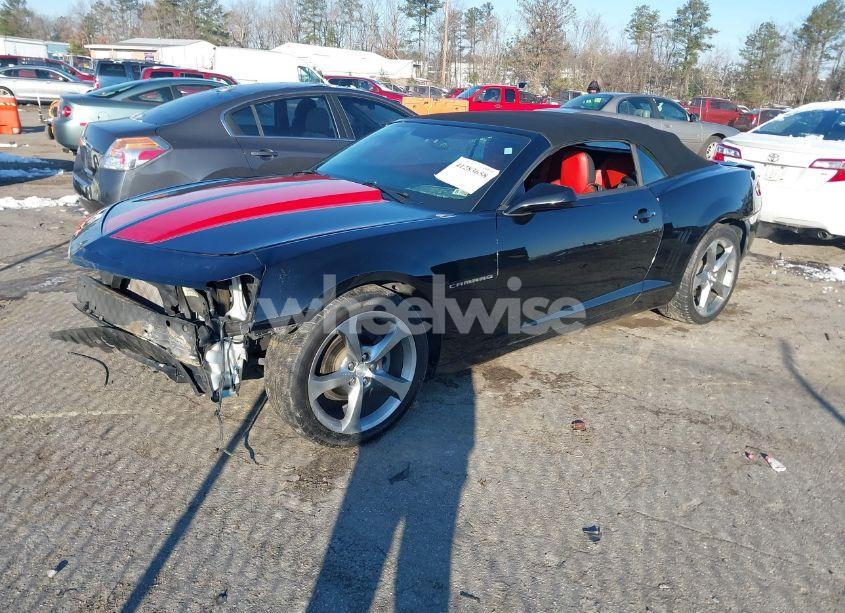 Photo 2 of 2013 Chevrolet Camaro 2LT (VIN 2G1FC3D39D9219275)