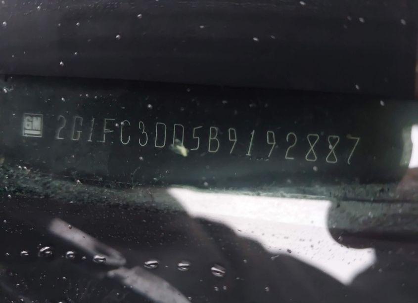 Photo 9 of 2011 Chevrolet Camaro 2LT (VIN 2G1FC3DD5B9192887)