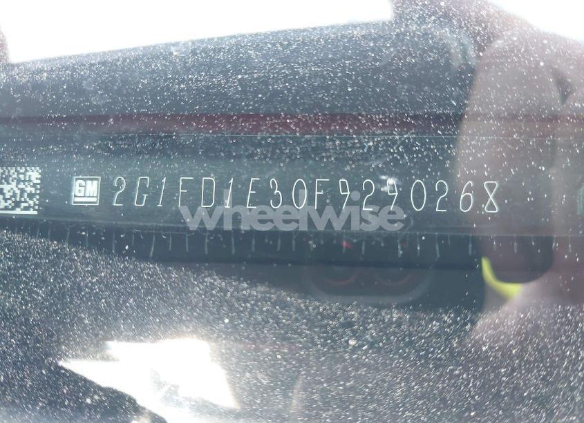 Photo 9 of 2015 Chevrolet Camaro 1LT (VIN 2G1FD1E30F9290268)