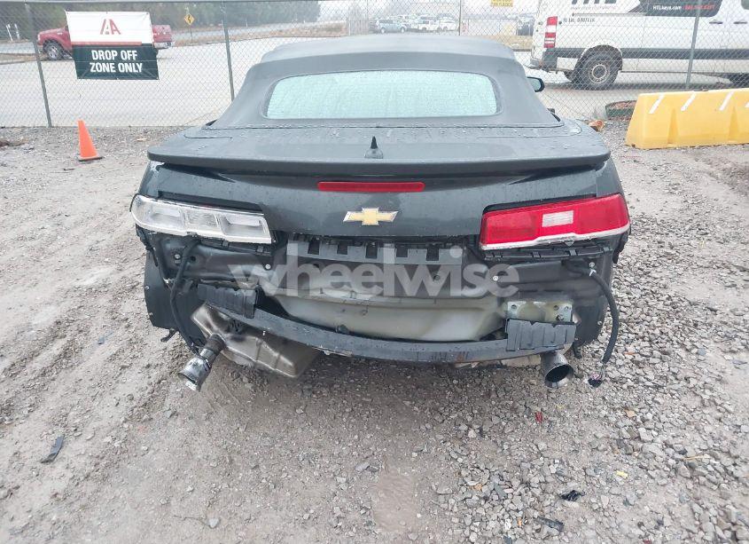 Photo 6 of 2015 Chevrolet Camaro 1LT (VIN 2G1FD3D31F9221327)